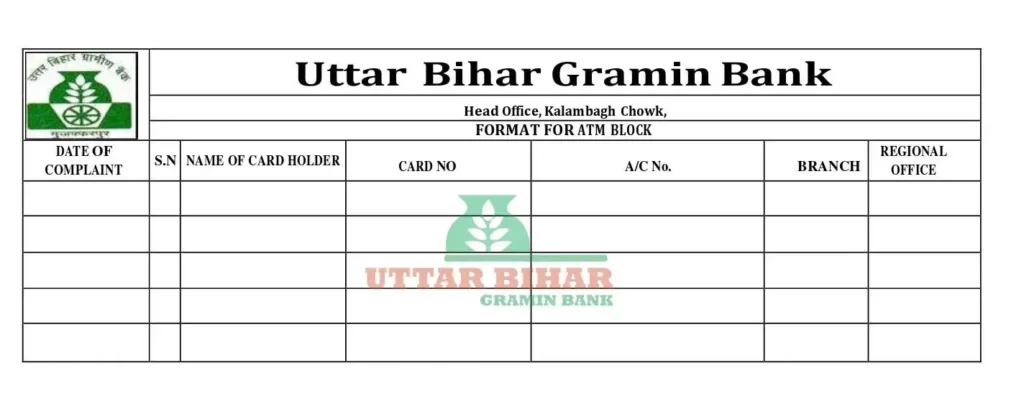 ATM Block Format UBGB
