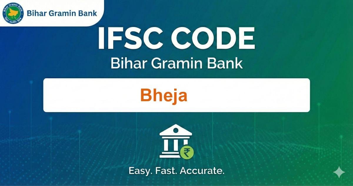 Bihar Gramin Bank Bheja IFSC Code