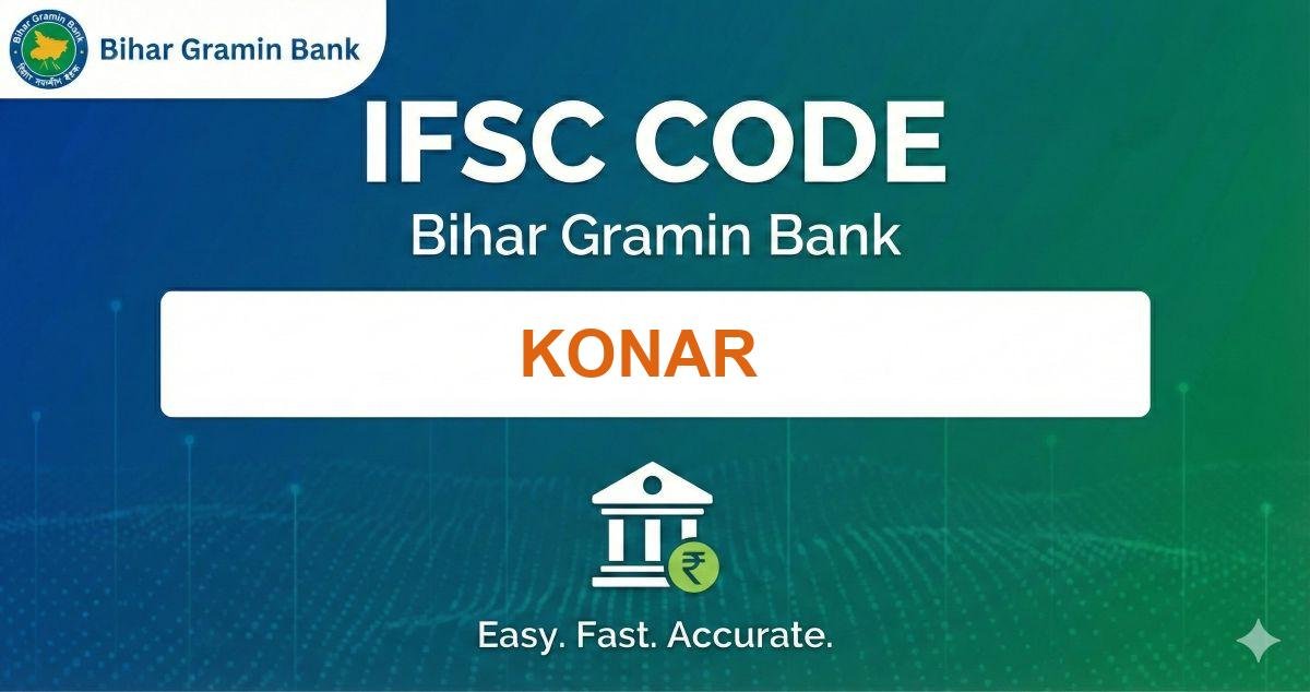 Bihar Gramin Bank KONAR IFSC Code