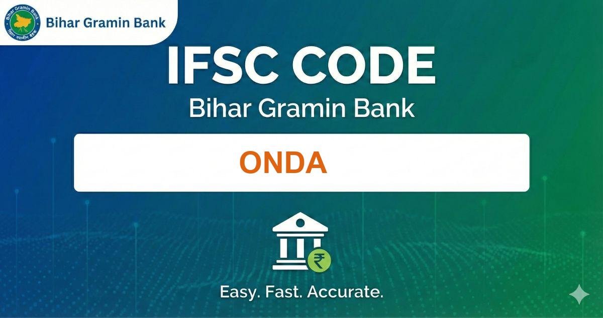 Bihar Gramin Bank ONDA IFSC Code